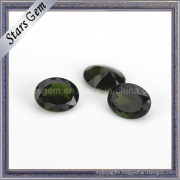 Factory Price Natural Cut Oval Shape Natural Diopside